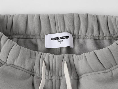 360 GSM NORMAL FIT STRAIGHT 'SILVER GRAY' PANTS