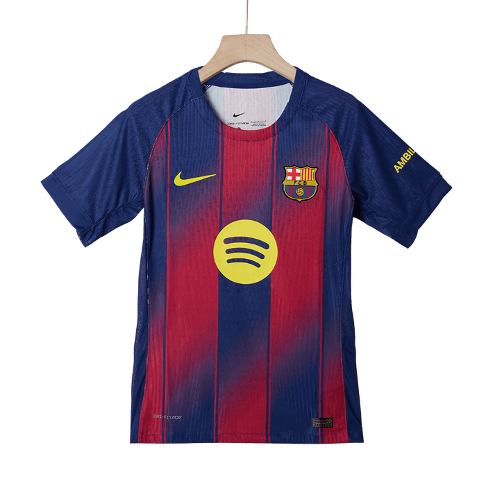 KOUNDE #23 Barcelona Home Authentic Soccer Jersey 2025/26 - UCL