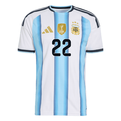 L. MARTINEZ #22 Argentina Home Player Version Jersey World Cup 2026