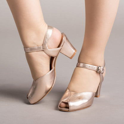 Lido Vintage Sandals (Champagne)
