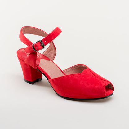Lido Vintage Sandals (Red)