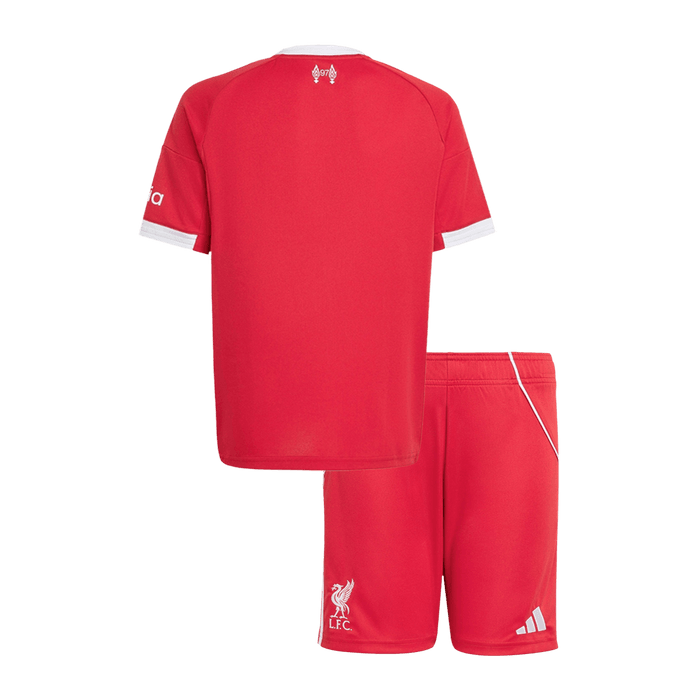 Liverpool Home Kids Soccer Jerseys Kit 2025/26
