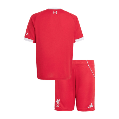 Liverpool Home Kids Soccer Jerseys Kit 2025/26