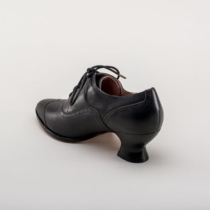 Londoner Edwardian Oxfords Wide (Black)