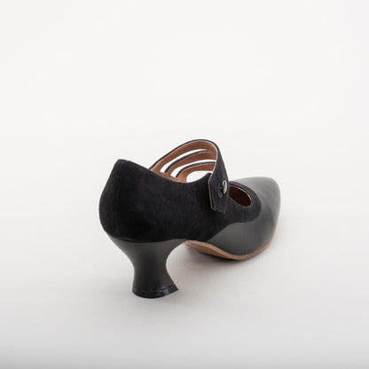 Mae Edwardian Shoes (Black)