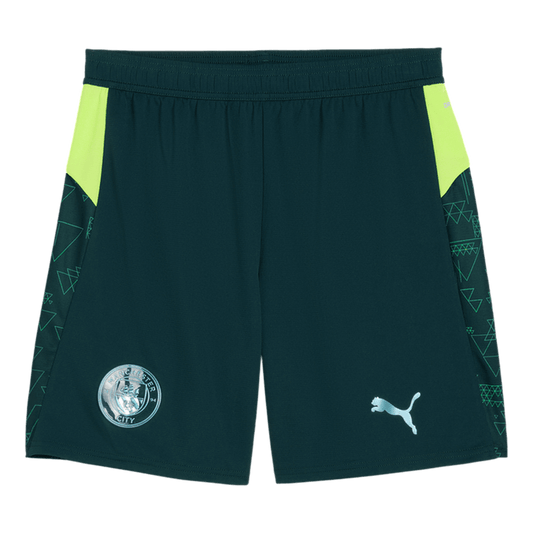Manchester City Fourth Away Soccer Shorts 2025/26