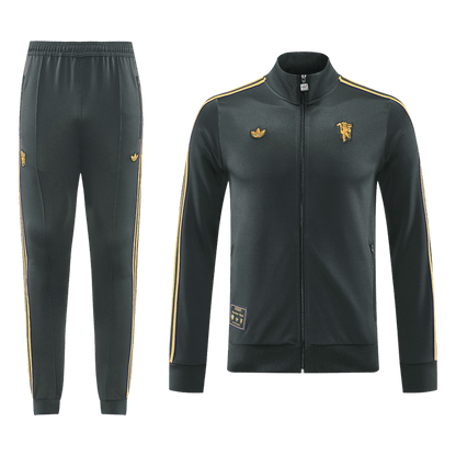 Manchester United Jacket Tracksuit 2025/26 Black