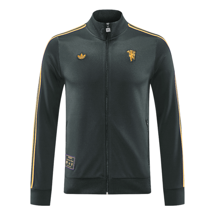 Manchester United Jacket Tracksuit 2025/26 Black