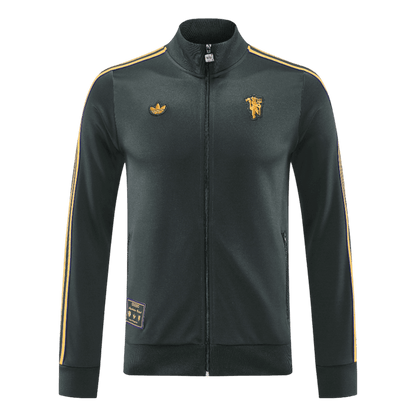 Manchester United Jacket Tracksuit 2025/26 Black