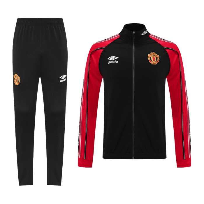 Manchester United Jacket Tracksuit 2025/26 Red&Black