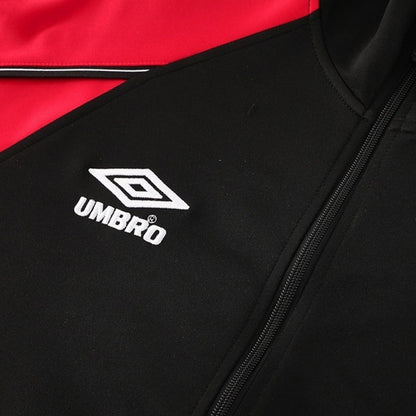 Manchester United Jacket Tracksuit 2025/26 Red&Black