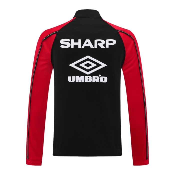 Manchester United Jacket Tracksuit 2025/26 Red&Black