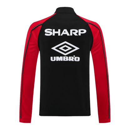Manchester United Jacket Tracksuit 2025/26 Red&Black