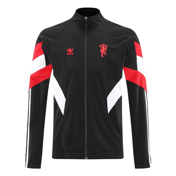 Manchester United Windbreaker Jacket 2025/26 - Black