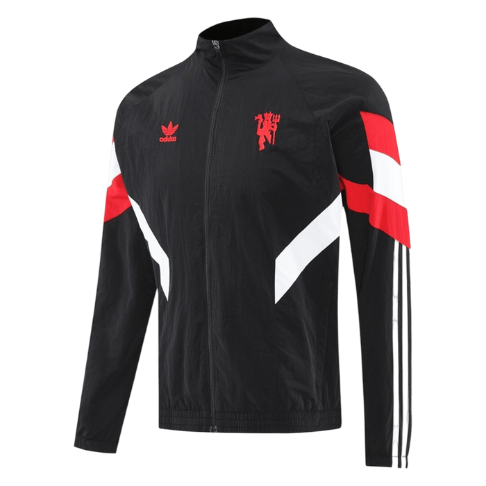 Manchester United Windbreaker Jacket 2025/26 - Black