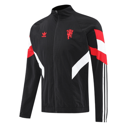 Manchester United Windbreaker Jacket 2025/26 - Black