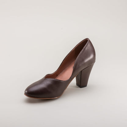 Marilyn Vintage Pumps (Brown)