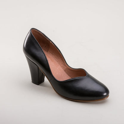 Marilyn Vintage Pumps Wide (Black)