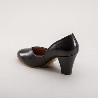 Marilyn Vintage Pumps Wide (Black)