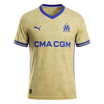 Marseille Fourth Away Soccer Jersey 2025/26