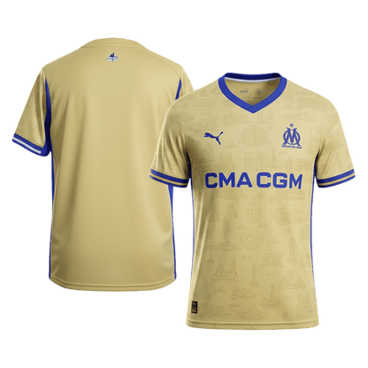 Marseille Fourth Away Soccer Jersey 2025/26