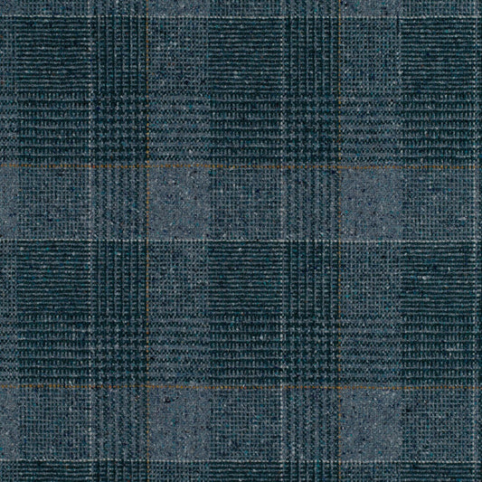 Melange Check - Faience Blue - 4100 - 09 - Half Yard