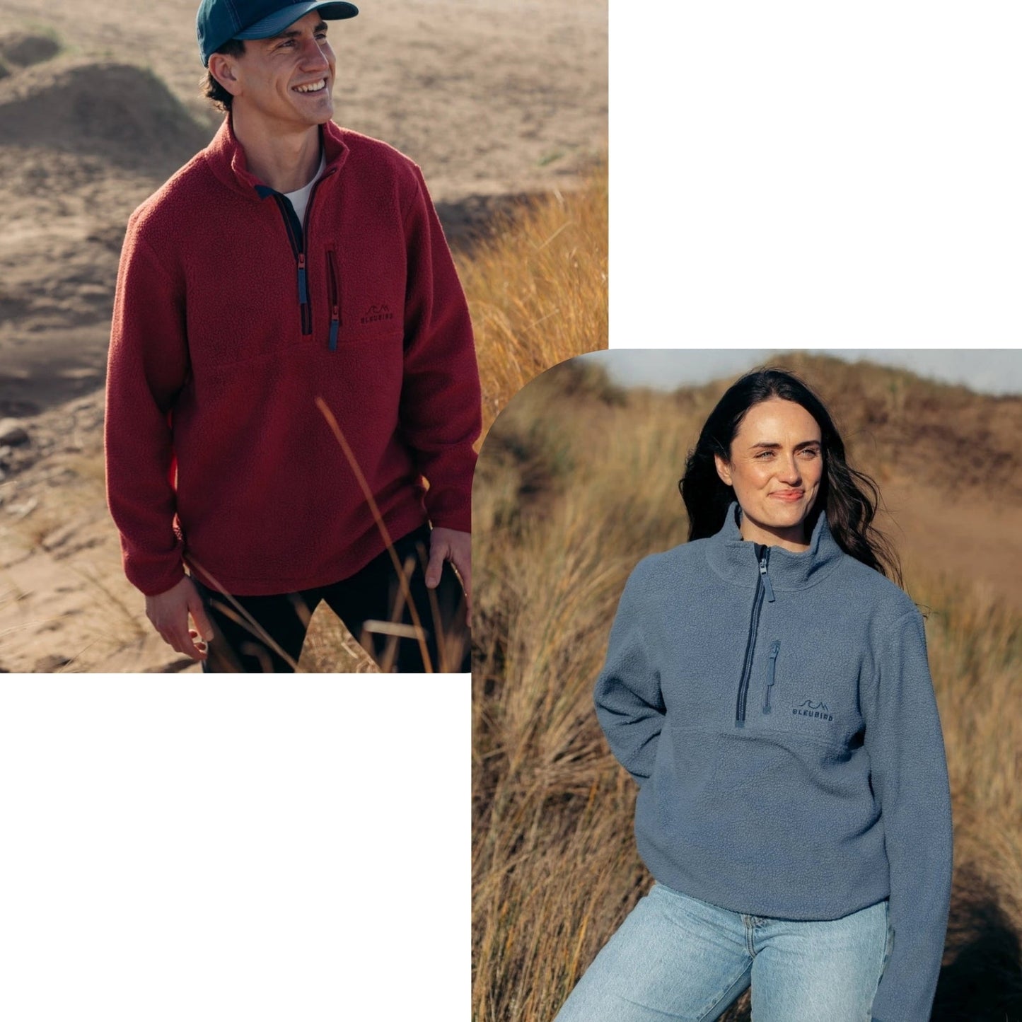 Bleubird Mesa Fleece Half Zip Fleece