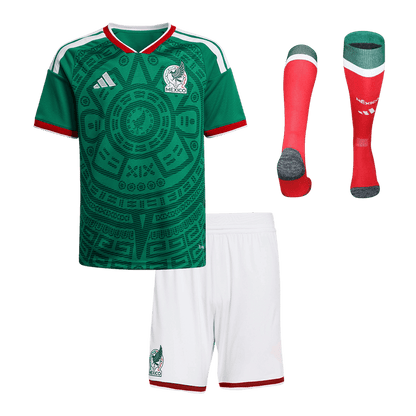 Mexico Home Kids Soccer Jerseys Full Kit 2025/26