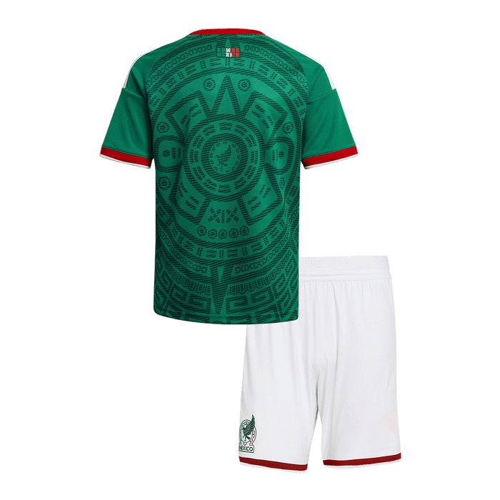 Mexico Home Kids Soccer Jerseys Kit 2025/26