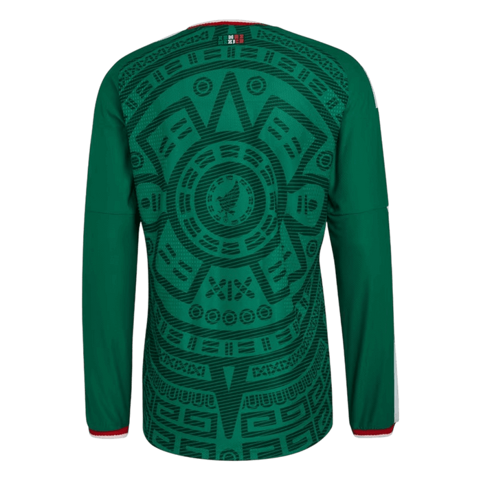 Mexico Home Long Sleeve Player Version Jersey World Cup 2026