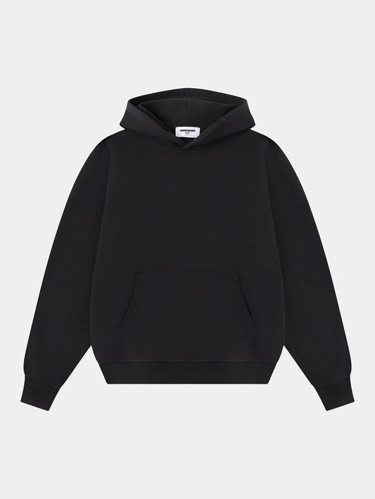 480 GSM TERRY LOOSE FIT 'BLACK' HOODIE
