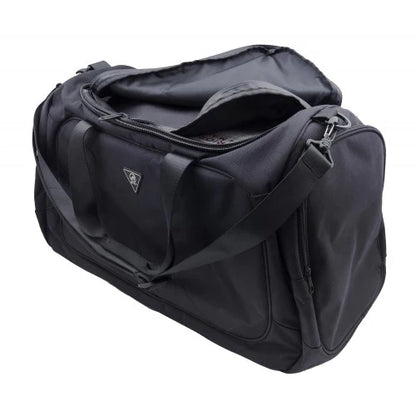Black Mint 'Smell Proof' Duffle Bag for accessories, featuring a sturdy design and odor-proof zipper closure.