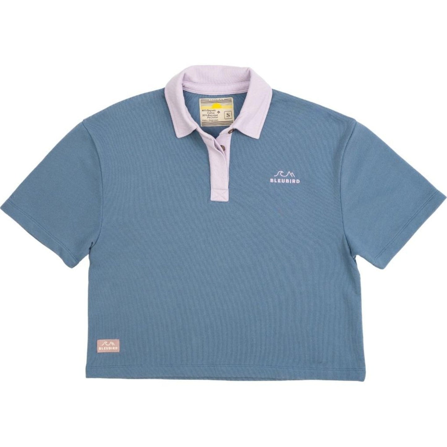 Bleubird Womens Mira Top Short Sleeve Polo Shirt