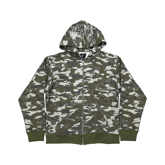 MOLETOM ZIPER CAMO 4SUF
