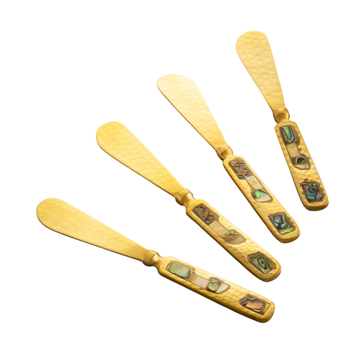 Mother of Pearl Butter Knives S/4