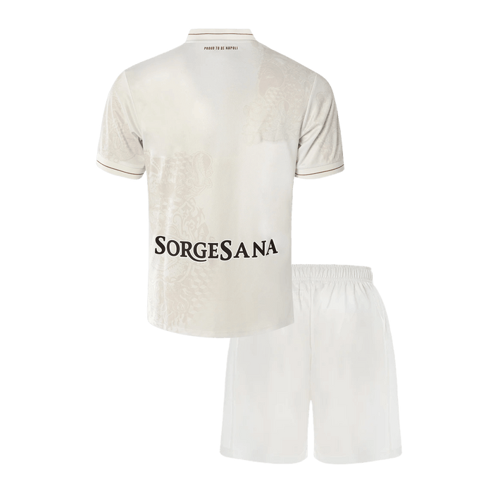 Napoli Away Kids Soccer Jerseys Kit 2025/26