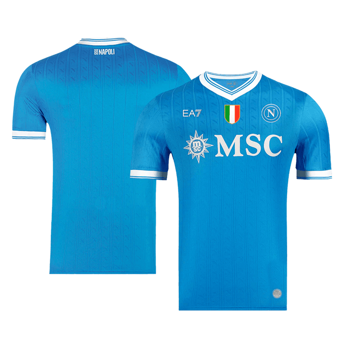Napoli Home Authentic Soccer Jersey 2025/26
