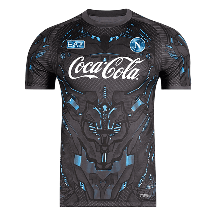 Napoli Pre-Match Soccer Jersey 2025/26 Black