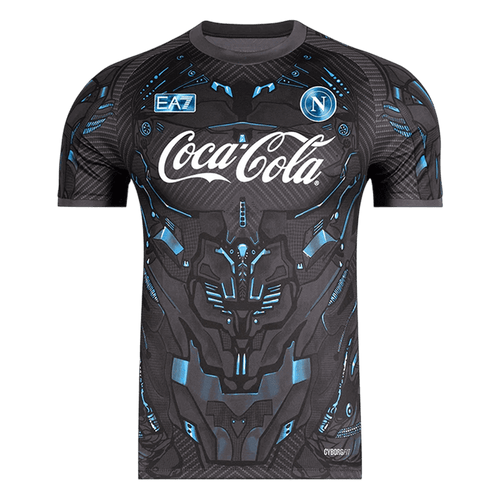 Napoli Pre-Match Soccer Jersey 2025/26 Black
