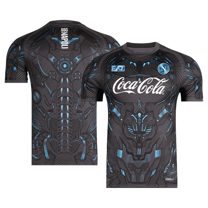 Napoli Pre-Match Soccer Jersey 2025/26 Black