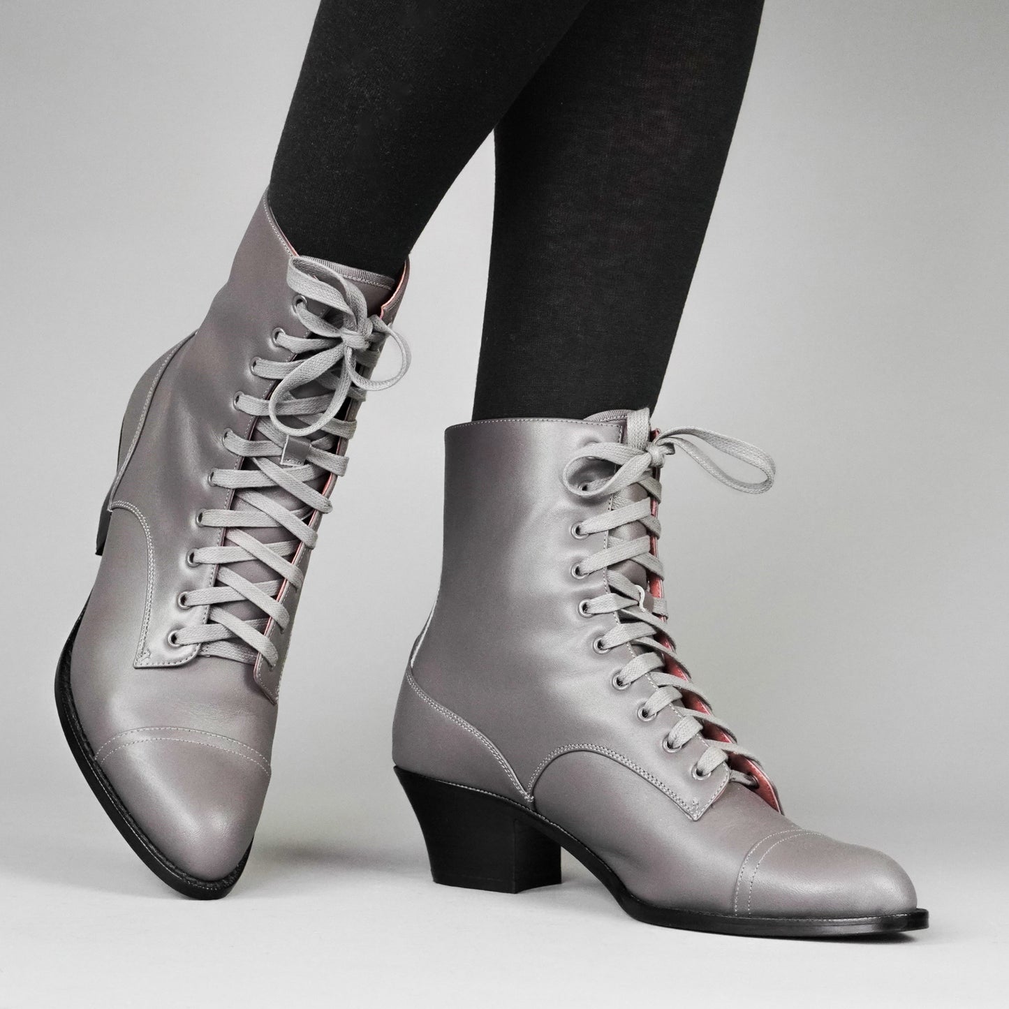 Paris Boots Wide (Steel Gray)
