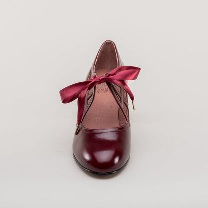 Parker Vintage Spiderweb Pumps (Merlot)