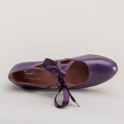 Parker Vintage Spiderweb Pumps (Purple)
