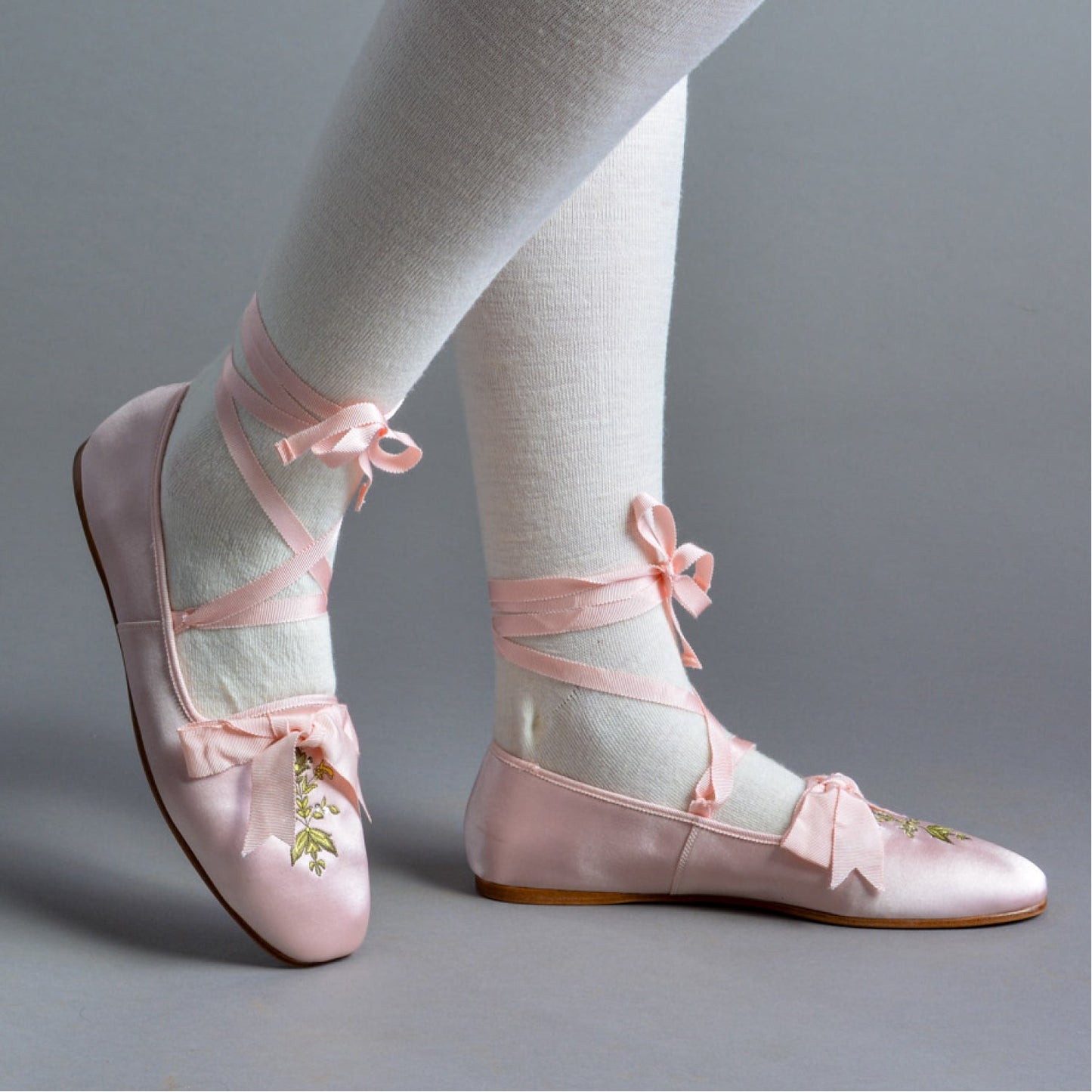 Penelope Regency Slippers (Ballet Pink)