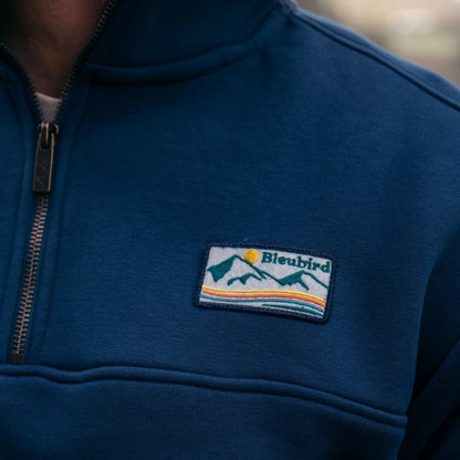 Bleubird Bracken Quarter Zip Sweatshirt