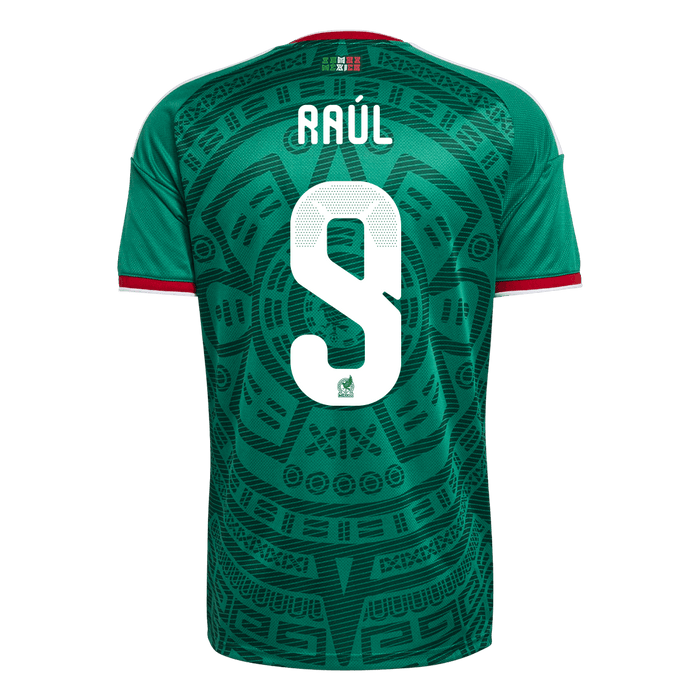 Raúl #9 Mexico Home Soccer Jersey World Cup 2026