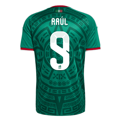 Raúl #9 Mexico Home Soccer Jersey World Cup 2026