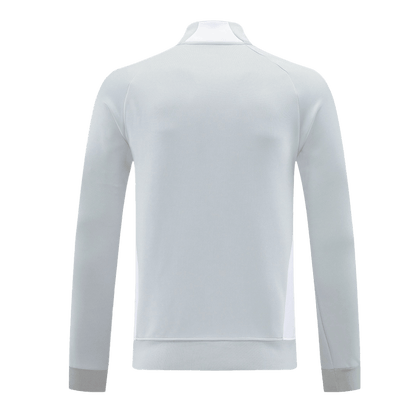 Real Madrid Home Track Jacket 2025/26 - Gray