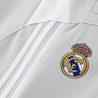 Real Madrid Home Track Jacket 2025/26 - Gray