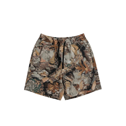 Rebel Minds kids' Paradise camo shorts with adjustable waistband and relaxed fit, perfect for casual wear and outdoor activities.